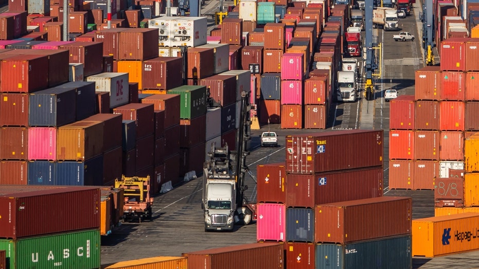 Port of Los Angeles trucks